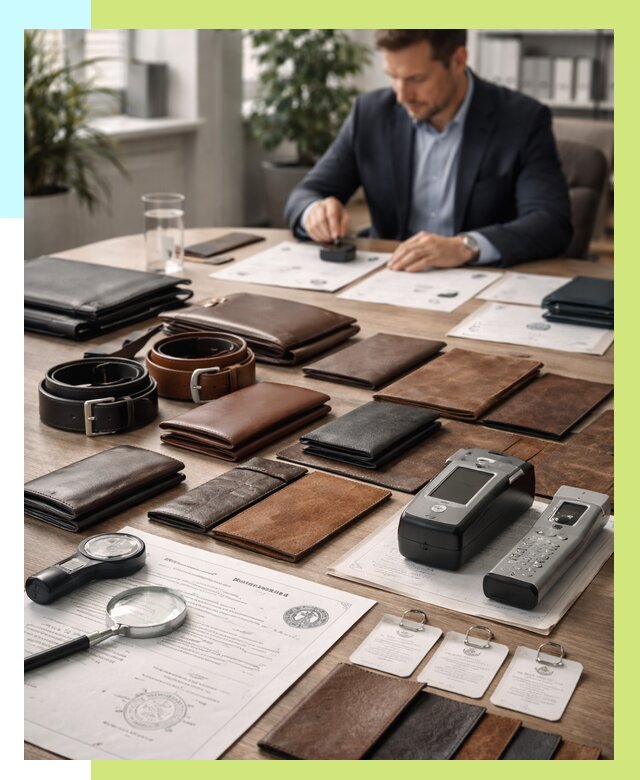 Сертификация кожаных изделий в Печоре от 12218 р. | Алешин-Пчр