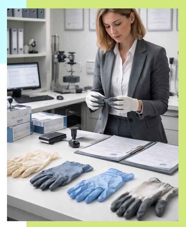 Сертификация перчаток в Печоре от 8655 р. | Алешин-Пчр