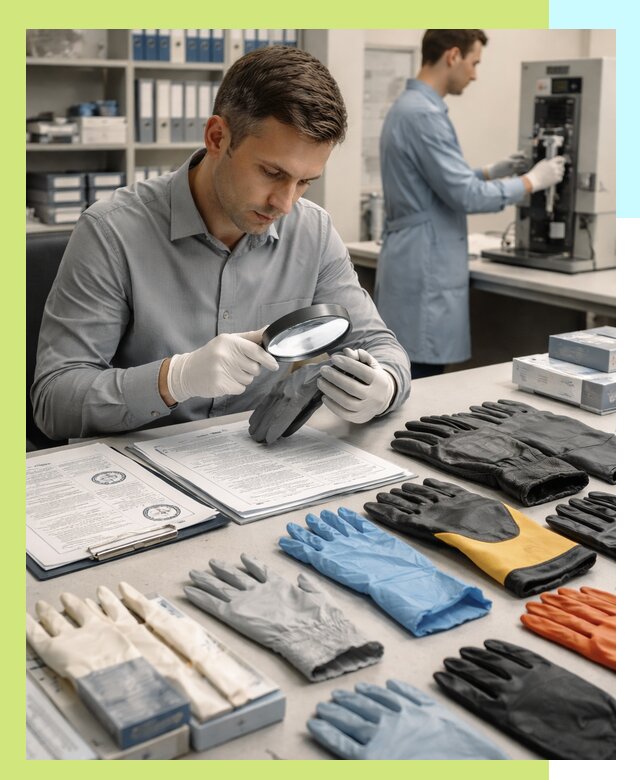 Сертификация перчаток и средств защиты продукции в Печоре