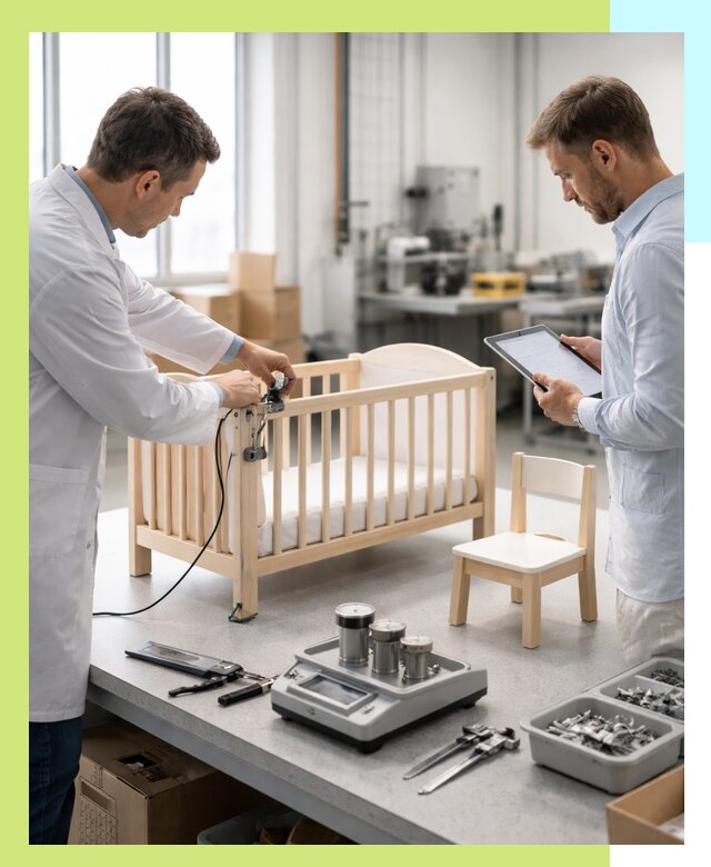 Сертификация детской мебели и проверка безопасности в Печоре