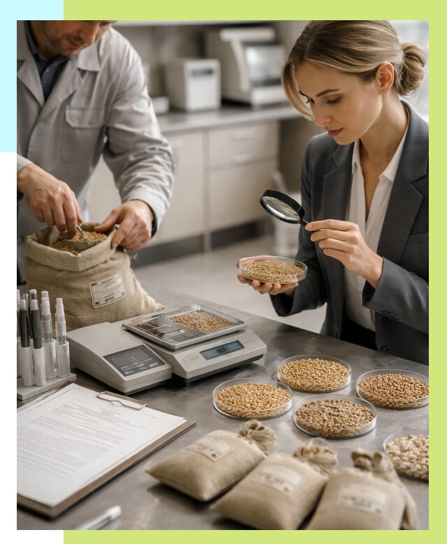 Сертификация зерна в Печоре по цене от 15273 р. | Алешин-Пчр