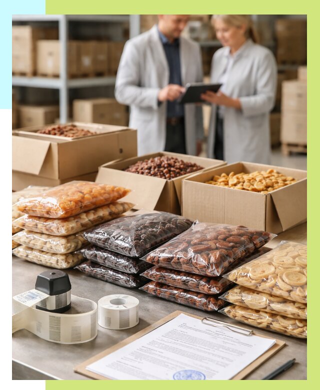 Сертификация сухофруктов в Печоре от 12218 р. | Алешин-Пчр под ключ