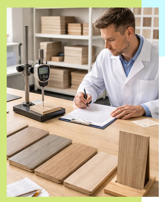 Сертификация ламината с испытаниями и оформлением документов в Печоре