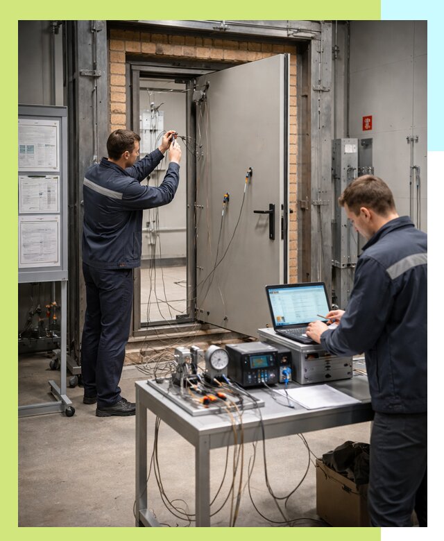 Сертификация противопожарных дверей в Печоре по ГОСТ и ТР