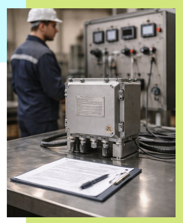 Сертификация взрывозащищенного оборудования в Печоре от 35637 р. | Алешин-Пчр