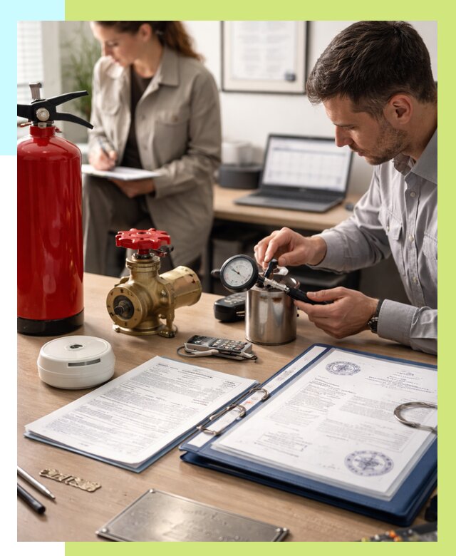 Сертификация пожарного оборудования в Печоре от 15273 р.|Алешин-Пчр