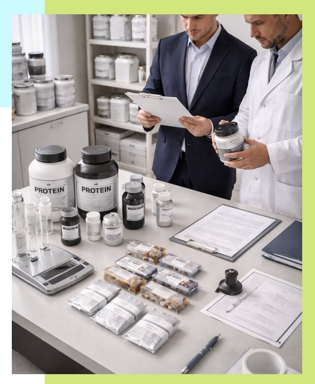 Сертификация спортивного питания в Печоре от 15273 р., Алешин-Пчр