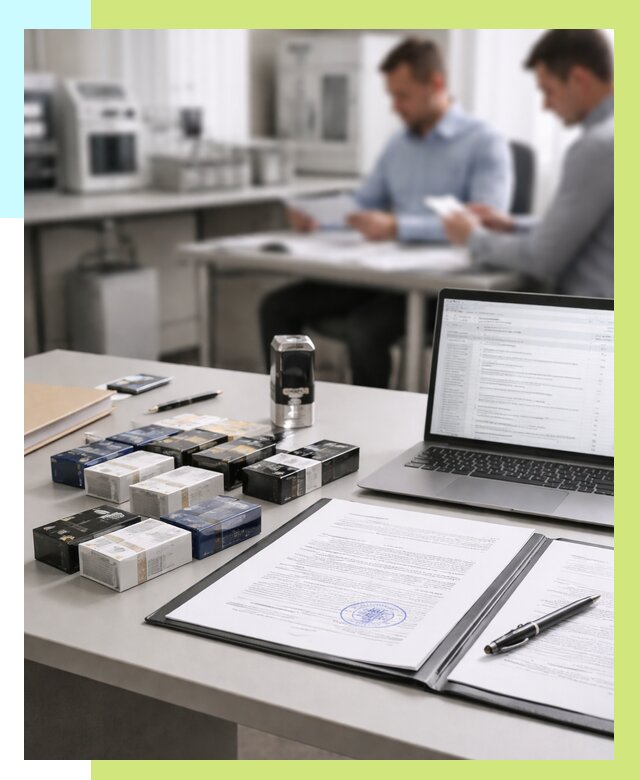 Сертификация сигарет под ключ в Печоре от 45819 р. | Алешин-Пчр