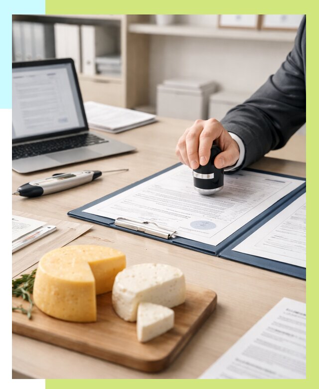 Сертификация сыров в Печоре от 15273 р | Сертификат на сыр Алешин-Пчр