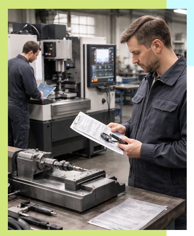 Сертификация станков: оформление документов и испытания в Печоре