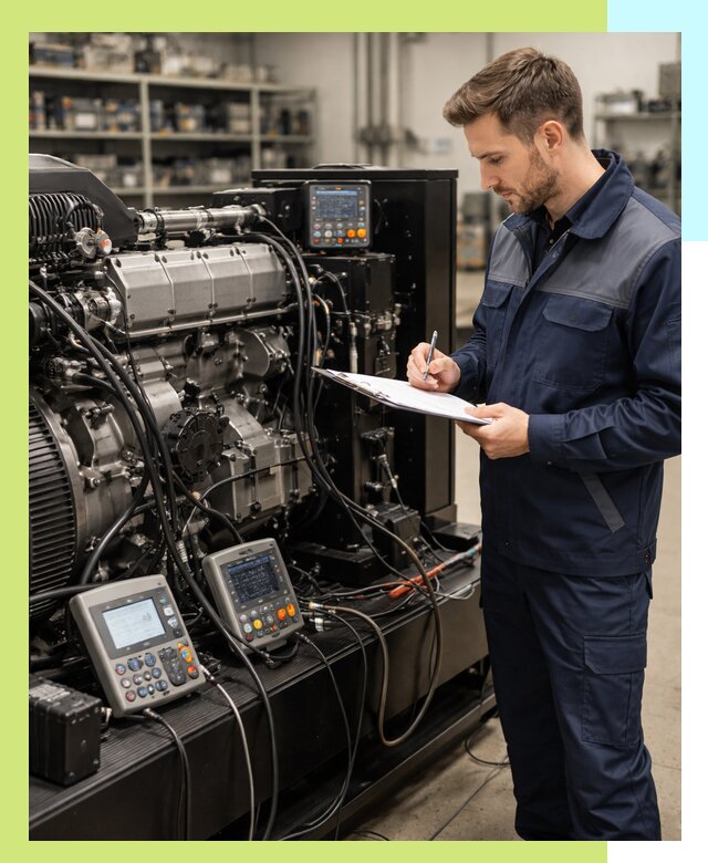 Сертификация дизельных генераторов и их оборудования в Печоре