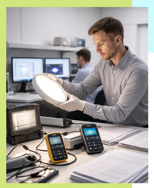 Сертификация светильников в Печоре: испытания и оформление