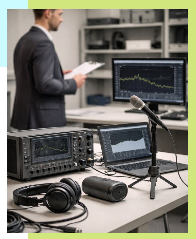 Сертификация аудиотехники в Печоре от 15273 р., Алешин-Пчр