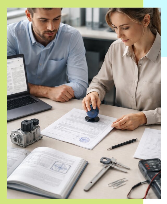 Выдача паспорта изделия и техническая экспертиза продукции в Печоре