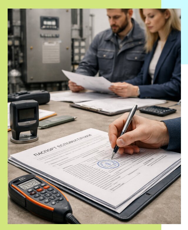 Оформление паспорта эксплуатации оборудования в Печоре