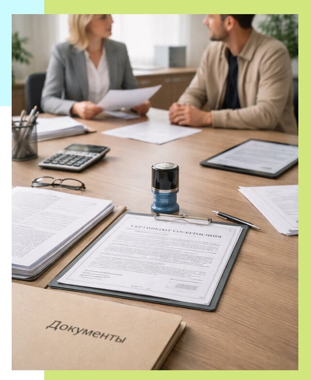 Сертификат соответствия на продукцию в Печоре от 15273 р.|Алешин-Пчр