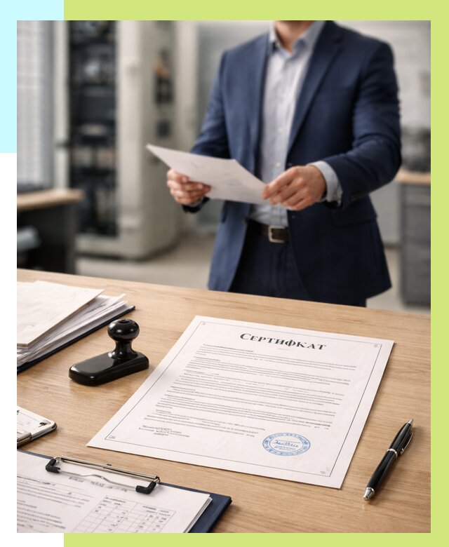 Сертификат на оборудование в Печоре от 15273 р. | Алешин-Пчр