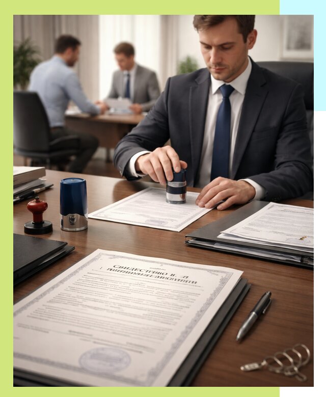 Оформление свидетельства о государственной регистрации в Печоре