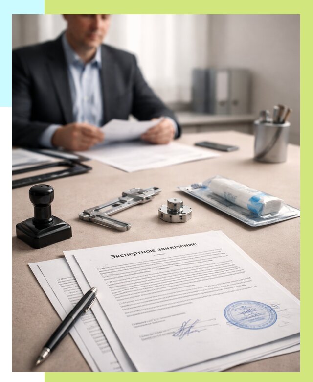 Экспертное заключение на продукцию в Печоре от 8655 р. | Алешин-Пчр