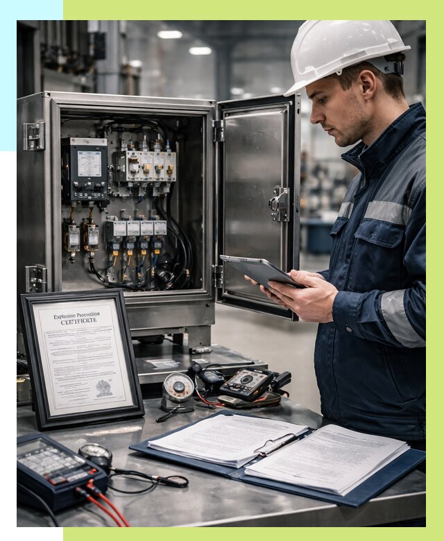 Сертификат взрывозащиты в Печоре от 45819 р. | Алешин-Пчр