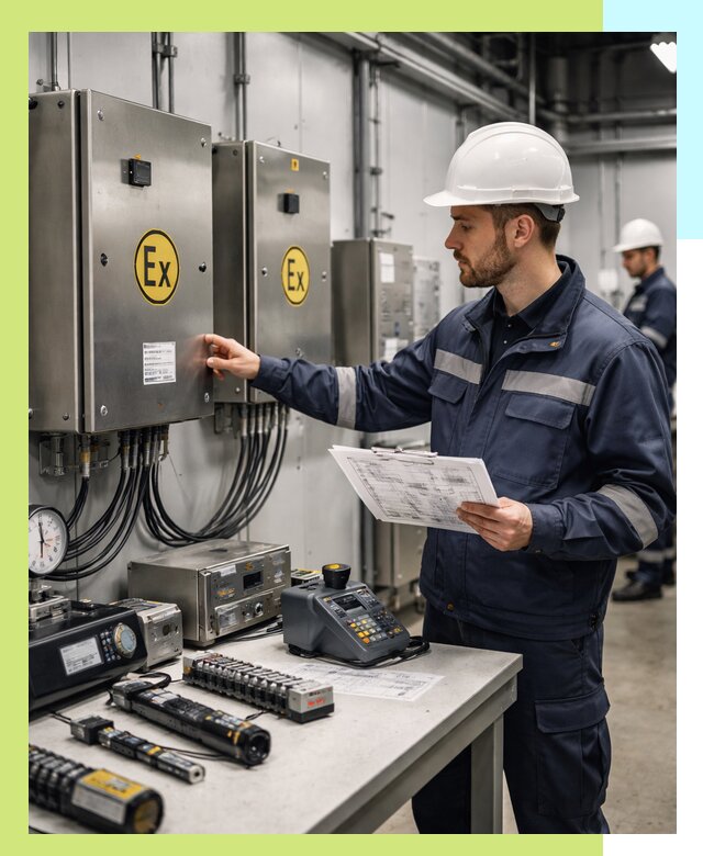 Сертификат взрывозащиты промышленного оборудования в Печоре