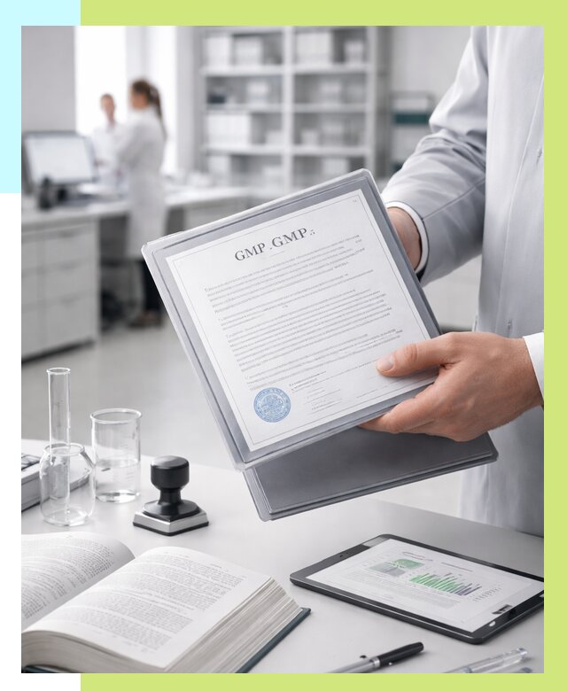 Сертификат GMP в Печоре под ключ от 86547 р. | Алешин-Пчр