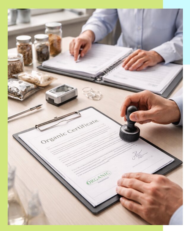 Получение органик сертификата для продукции в Печоре