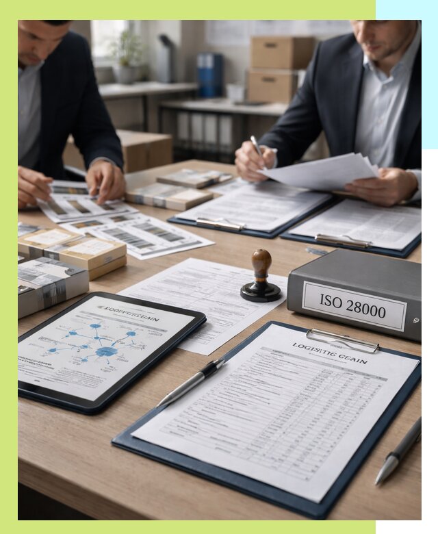 Получение сертификата ISO 28000 по безопасности цепи поставок в Печоре