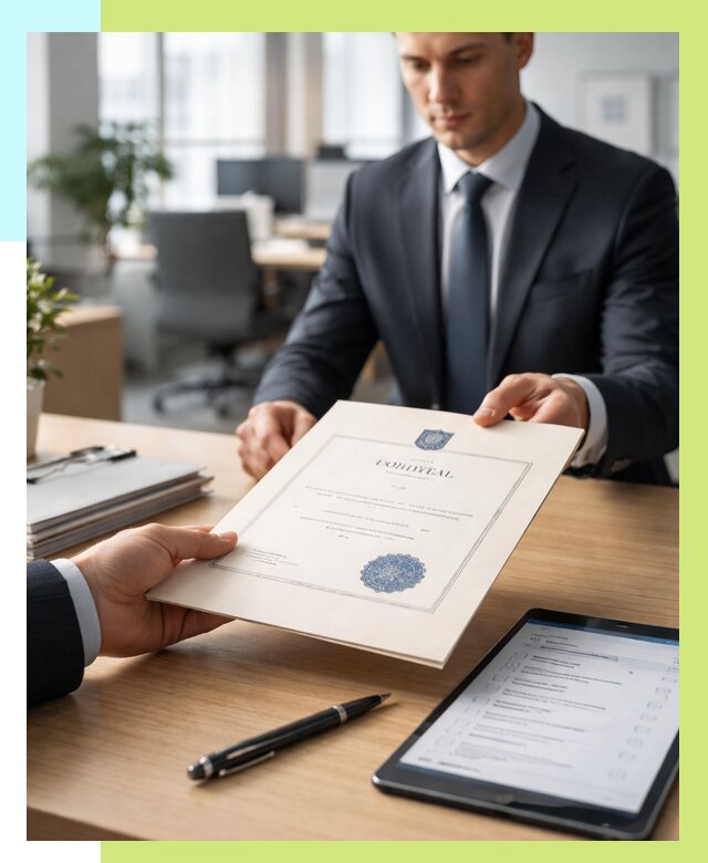 Сертификат ISO 30301 в Печоре от 35637 р. | Алешин-Пчр - под ключ