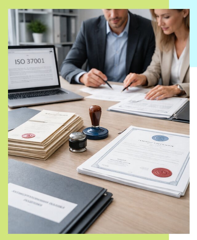 Получение сертификата ISO 37001 по системе борьбы с коррупцией в Печоре