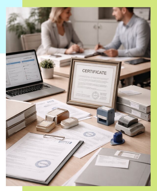 Сертификация компании в Печоре от 45819 р. | Алешин-Пчр — заказ